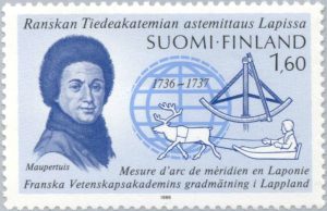 Finnish stamp commemorating expedition