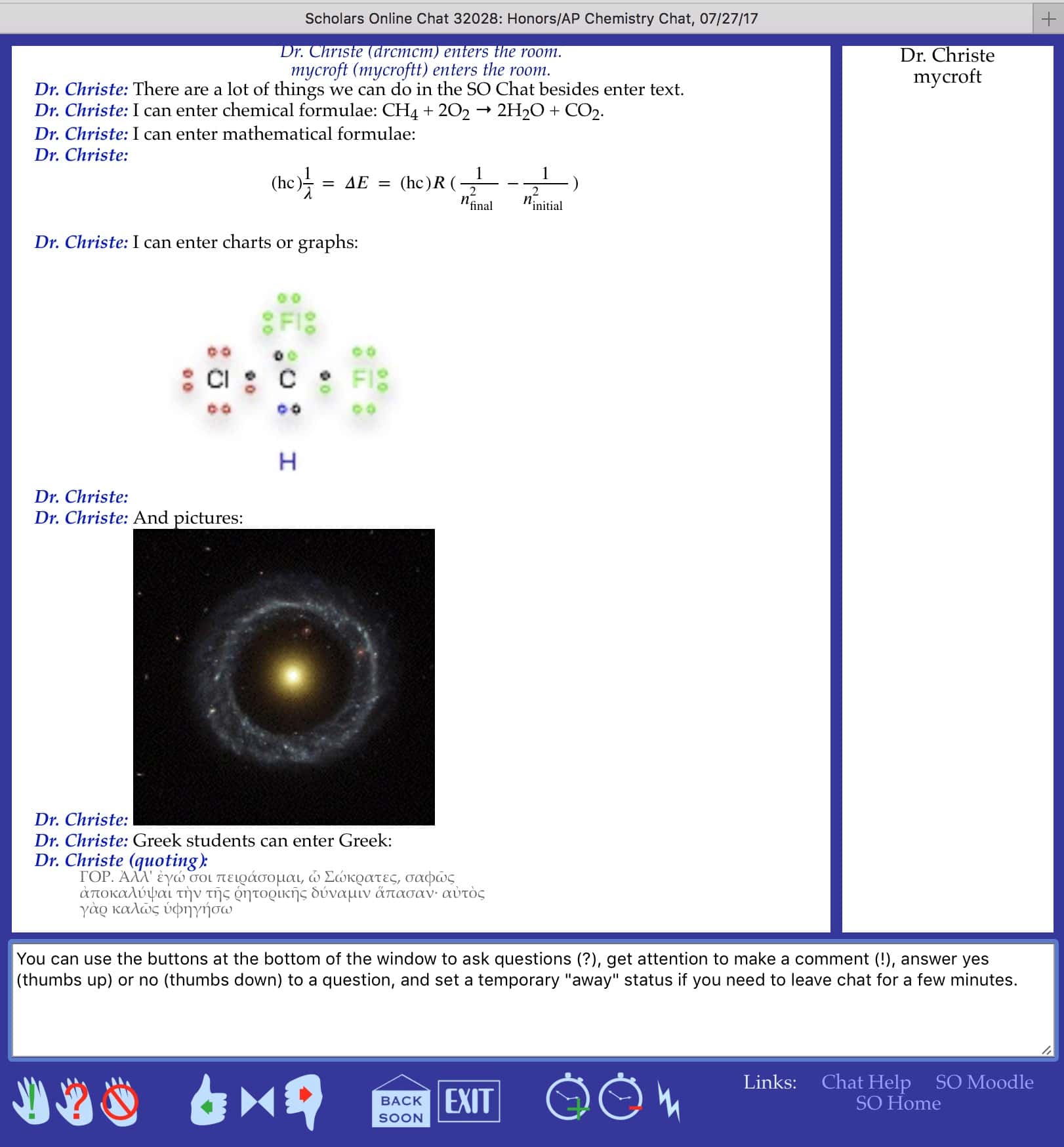 Astronomy Class Log